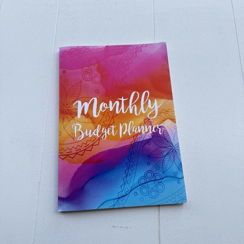 Monthly Budget Planner Expense Tracker Workbook Journal Finance